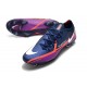 Nike Phantom GT2 Elite FG Bleu Marine Blanc Violet