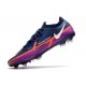 Nike Phantom GT2 Elite FG Bleu Marine Blanc Violet