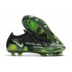 Nike Phantom GT2 Elite FG Noir Platine Métallique Vert Strike