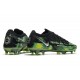 Nike Phantom GT2 Elite FG Noir Platine Métallique Vert Strike