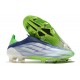 adidas X Speedflow + FG Blanc Vert Encre Sonic