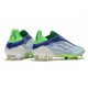 adidas X Speedflow + FG Blanc Vert Encre Sonic