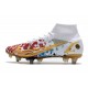 Nike Mercurial Superfly 8 Elite SG-Pro AC Blanc Rouge Or