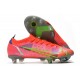 Nike Mercurial Vapor 14 Elite SG Pro Rubis Argent Metallique