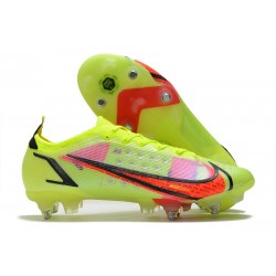 Nike Mercurial Vapor 14 Elite SG Pro Volt Carmin Noir