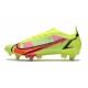 Nike Mercurial Vapor 14 Elite SG Pro Volt Carmin Noir