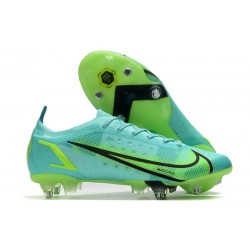 Nike Mercurial Vapor 14 Elite SG Pro Dynamique Vert Citron