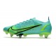 Nike Mercurial Vapor 14 Elite SG Pro Dynamique Vert Citron