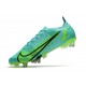 Nike Mercurial Vapor 14 Elite SG Pro Dynamique Vert Citron