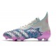 adidas Predator Freak + FG/AG Gris Bleu Rose