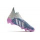 adidas Predator Freak + FG/AG Gris Bleu Rose