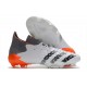 adidas Predator Freak.1 FG/AG Blanc Acier Métallique Rouge Solaire