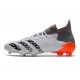 adidas Predator Freak.1 FG/AG Blanc Acier Métallique Rouge Solaire