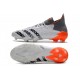 adidas Predator Freak.1 FG/AG Blanc Acier Métallique Rouge Solaire