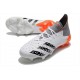 adidas Predator Freak.1 FG/AG Blanc Acier Métallique Rouge Solaire