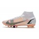 Nike Mercurial Superfly 8 Elite AG Pro Blanc Mangue