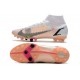 Nike Mercurial Superfly 8 Elite AG Pro Blanc Mangue