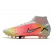 Nike Mercurial Superfly 8 Elite AG Pro Blanc Rose Jaune