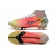 Nike Mercurial Superfly 8 Elite AG Pro Blanc Rose Jaune