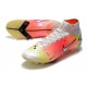 Nike Mercurial Superfly 8 Elite AG Pro Blanc Rose Jaune