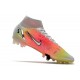 Nike Mercurial Superfly 8 Elite AG Pro Blanc Rose Jaune