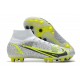 Nike Mercurial Superfly 8 Elite AG Pro Silver Safari - Blanc Noir