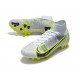 Nike Mercurial Superfly 8 Elite AG Pro Silver Safari - Blanc Noir