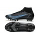 Nike Mercurial Superfly 8 Elite AG Pro Noir Gris Acier