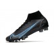 Nike Mercurial Superfly 8 Elite AG Pro Noir Gris Acier