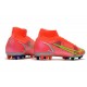 Nike Mercurial Superfly 8 Elite AG Pro Rubis Argent Metallique