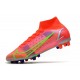 Nike Mercurial Superfly 8 Elite AG Pro Rubis Argent Metallique