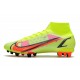 Nike Mercurial Superfly 8 Elite AG Pro Volt Carmin Noir