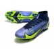 Nike Mercurial Superfly 8 Elite AG Pro Sapphire Volt Bleu