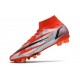 Nike Mercurial Superfly 8 Elite AG Rouge Piment Noir Fantôme Orange