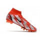 Nike Mercurial Superfly 8 Elite AG Rouge Piment Noir Fantôme Orange