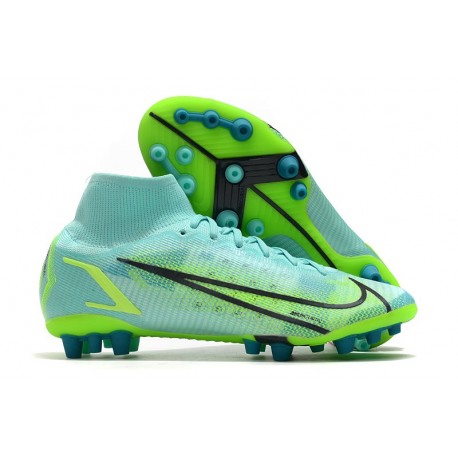 Nike Mercurial Superfly 8 Elite AG Pro Dynamique Vert Citron