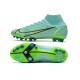 Nike Mercurial Superfly 8 Elite AG Pro Dynamique Vert Citron