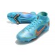 Nike Mercurial Superfly 8 Elite FG Bleu Chlorine Orange Laser Marina