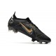 Nike Mercurial Vapor XIV Elite FG Noir Or Métallique Argent Métallique