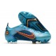 Nike Mercurial Vapor XIV Elite FG Bleu Chlorine Orange Laser Marina