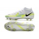 Nike Phantom GT2 Elite DF FG Ballon Gris Bleu Foncé Marina