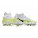 Nike Phantom GT2 Elite DF FG Ballon Gris Bleu Foncé Marina