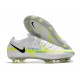 Nike Phantom GT2 Elite FG Ballon Gris Bleu Foncé Marina