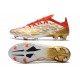 adidas X Speedflow.1 FG Or Blanc Rouge