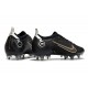 Nike Mercurial Vapor 14 Elite SG Pro Noir Or Métallique Argent Métallique