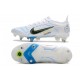 Nike Mercurial Vapor 14 Elite SG Pro Ballon Gris Bleu Foncé