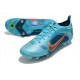 Nike Mercurial Vapor 14 Elite SG Pro Bleu Chlorine Orange Laser Marina