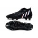 adidas Predator Edge+ FG Crampons Noir Blanc Rouge Vif