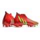 adidas Predator Edge+ FG Crampons Rouge Vert