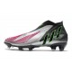 adidas Predator Edge+ FG Crampons Argent Noir Rose